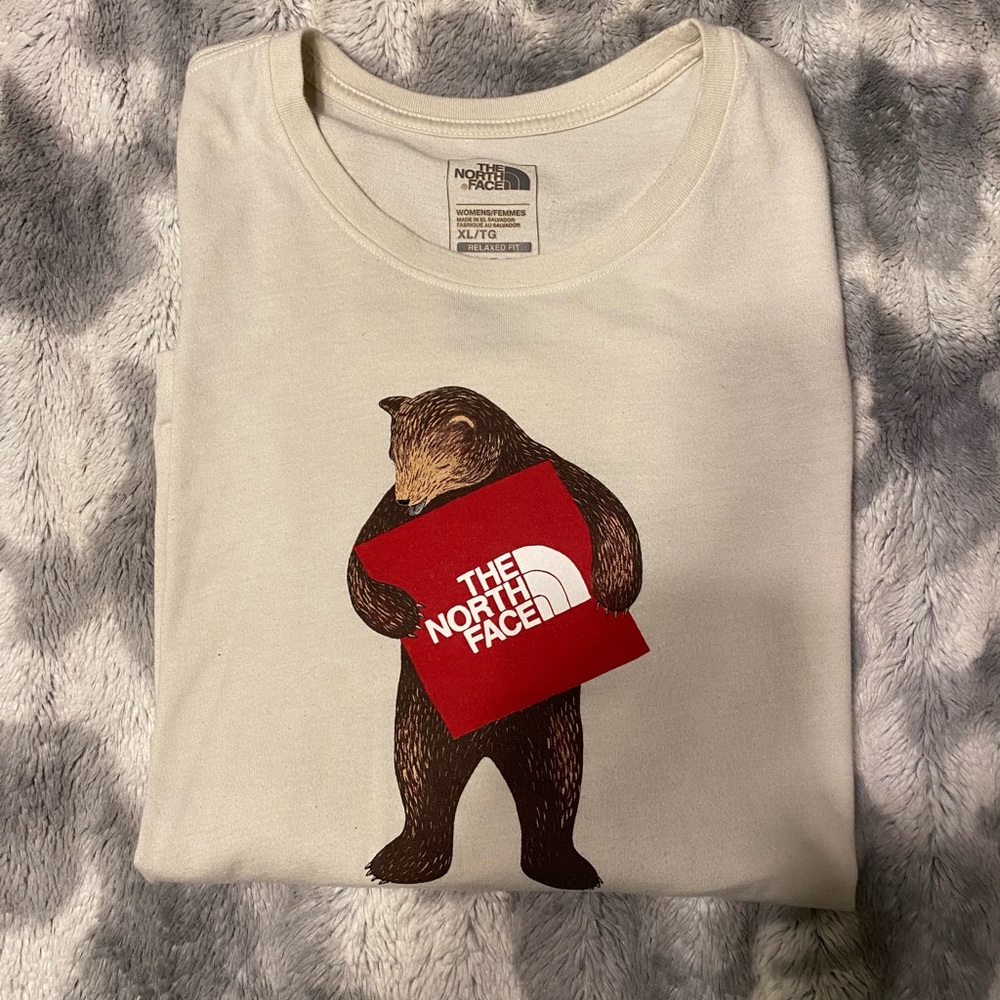 north face bear shirt